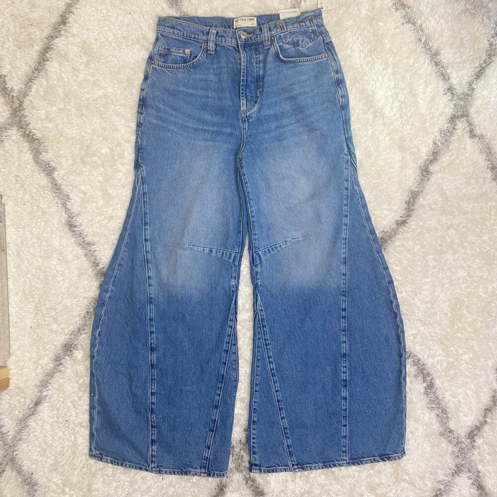 We The Free Eden High Slouchy Flare Jeans Homefree 29 0836 - Picture 5 of 8